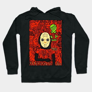 FemaleMask NFT with PixelEye Color and DarkSkin Color - Unnamed Hoodie